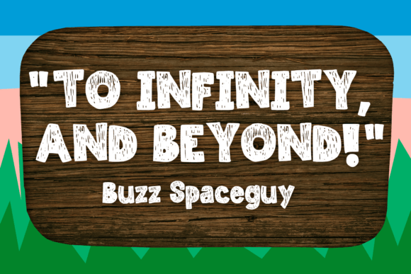 Friendly Grunge Font PNG with transparent background - Preview 1