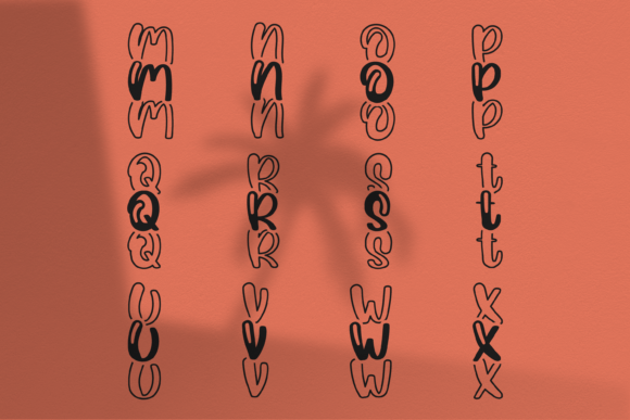 Glossy Font - Preview 2