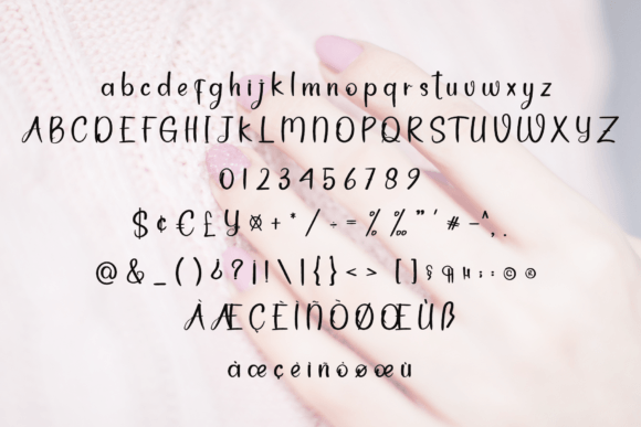 Handbody Font - Preview 4