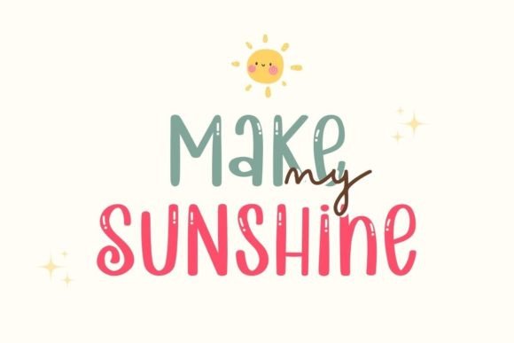 Happy Everyday Font - Preview 1