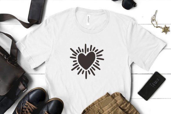 Heart Love Font PNG with transparent background - Preview 3