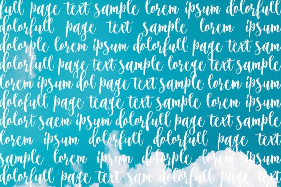 Hollistic Font PNG with transparent background - Preview 3