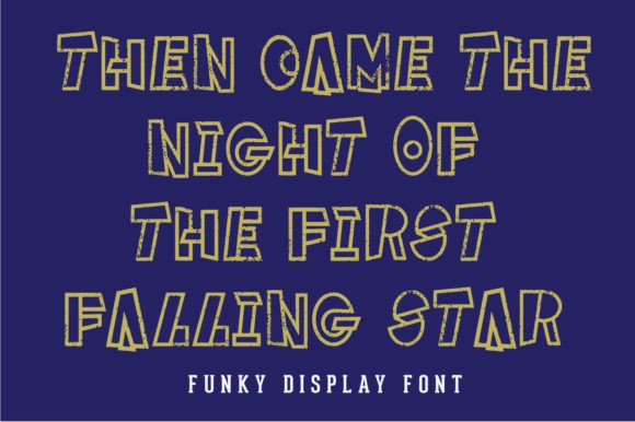 Odd Blocks Font PNG with transparent background - Preview 2
