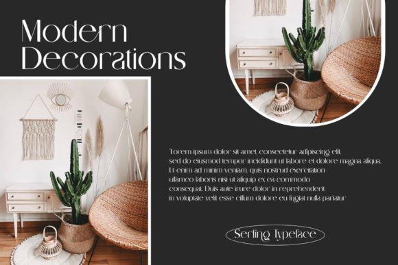 Serling Font PNG with transparent background - Preview 2