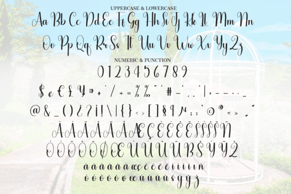 Athens Garden Font - Preview 6