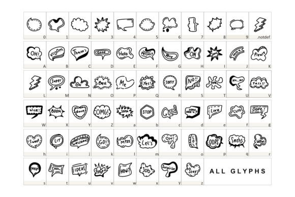 Bubles Font - Preview 1