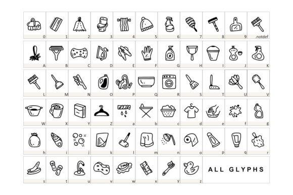 Cleanliness Font - Preview 1