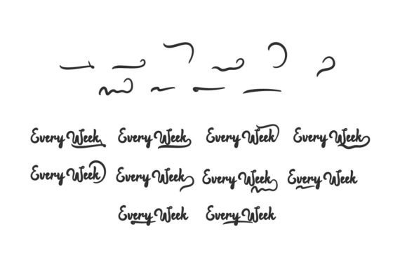 Every Week Font - Preview 5