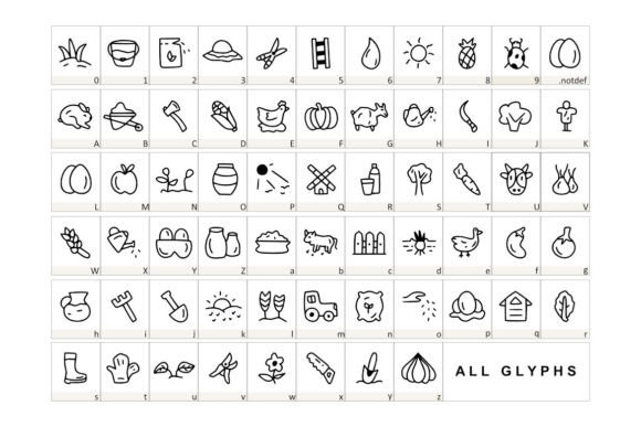 Farm Font - Preview 1