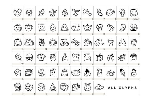 Funny Smile Font - Preview 1