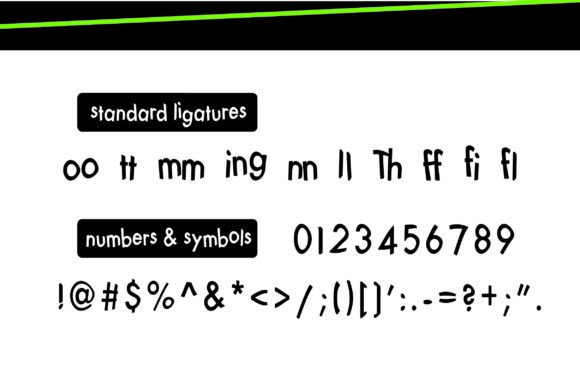 Haphazard Font - Preview 2