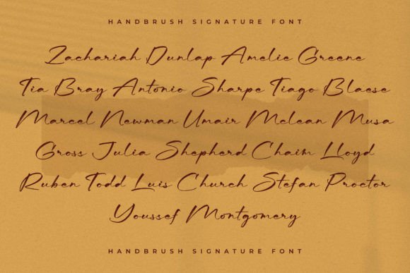 Harttley Suttonline Font - Preview 6