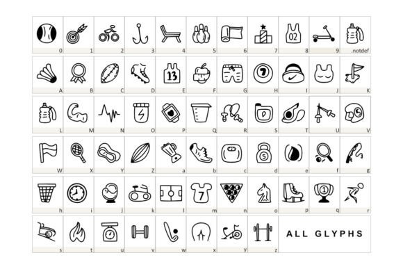 Health Font - Preview 1