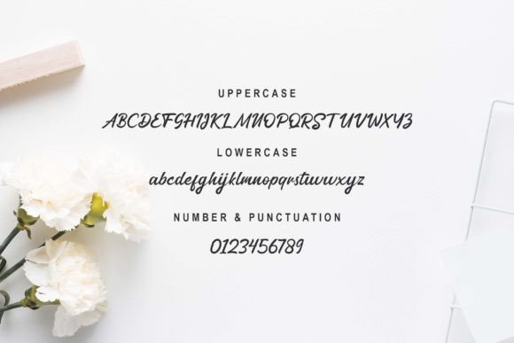 Kantan Font PNG with transparent background - Preview 5