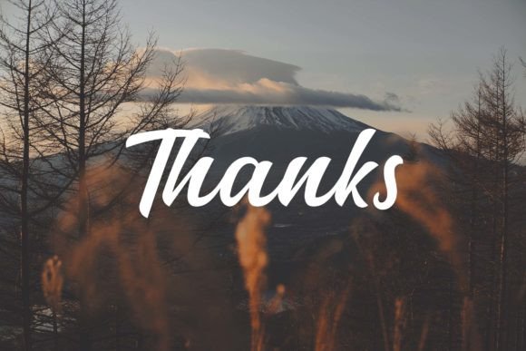 Kantan Font PNG with transparent background - Preview 6