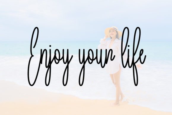 London Blue Font PNG with transparent background - Preview 2