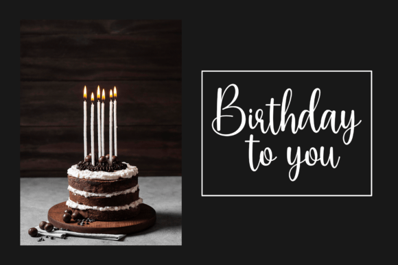 Maley Font PNG with transparent background - Preview 1