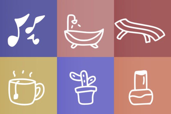 Me Time Font PNG with transparent background - Preview 2
