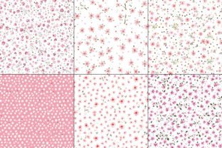 Pastel Pink Flower Seamless Pattern Graphic by MICON DESIGNS · Creative ...