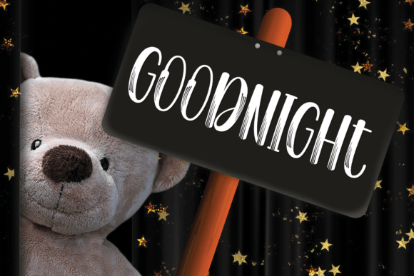 Simple Sticker Font PNG with transparent background - Preview 2