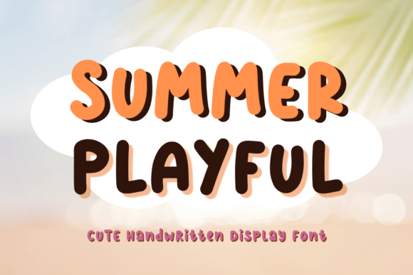 Summer Playful Font by AquariiD preview