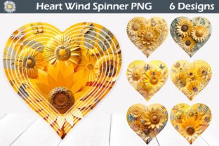 3D Sunflowers Wind Spinner Graphic by WatercolorColorDream · Creative ...