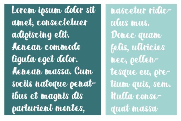 Abalone Font - Preview 3