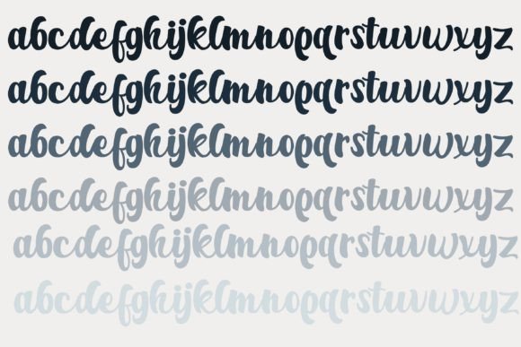Abalone Font - Preview 4