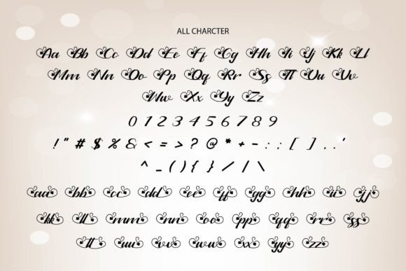 Beauty Font - Preview 5