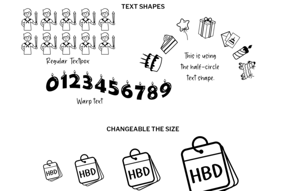 Birthday Boy Font - Preview 3