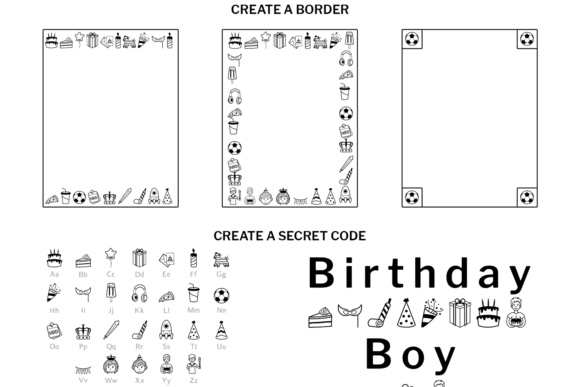 Birthday Boy Font - Preview 5