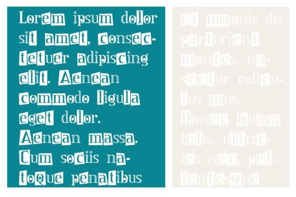 Blackout Font - Preview 3