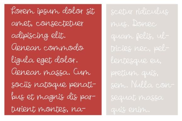 Bookish Font - Preview 3