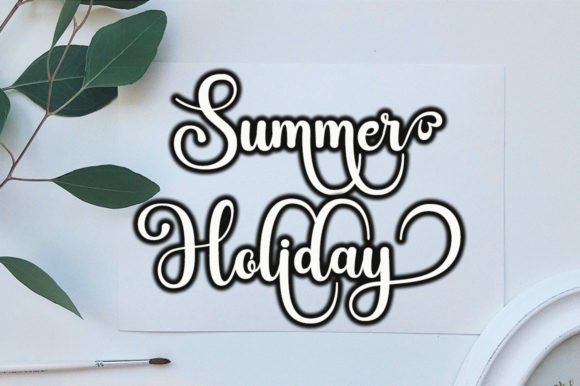 Carley Butterfly Font - Preview 6