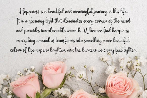 Chantika Font - Preview 3