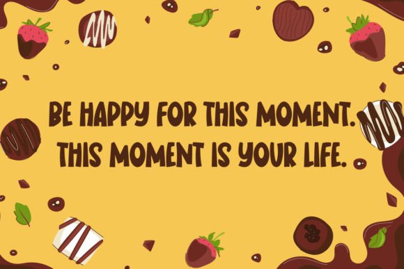 Chocolate Font - Preview 2