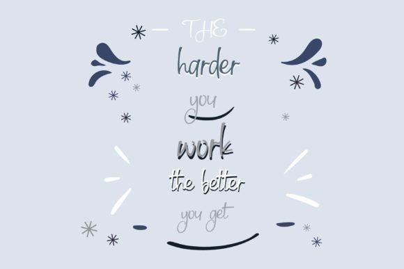 Cookie-bake off Font PNG with transparent background - Preview 3