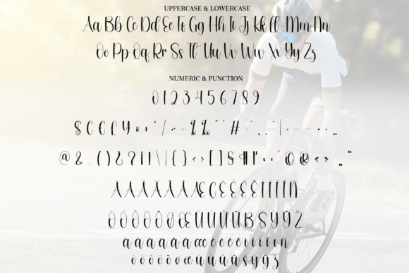 Cycling Font - Preview 6