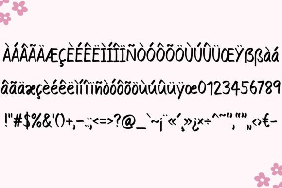 Eulalia Font PNG with transparent background - Preview 5