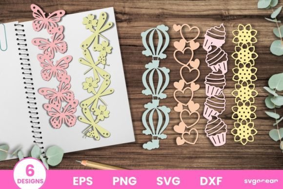 Elegant Bookmark SVG Bundle