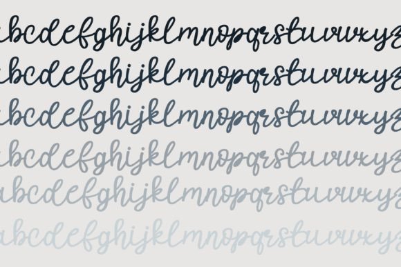 Exposition Font font preview - 4