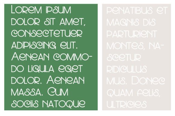 Fluorine Font - Preview 3