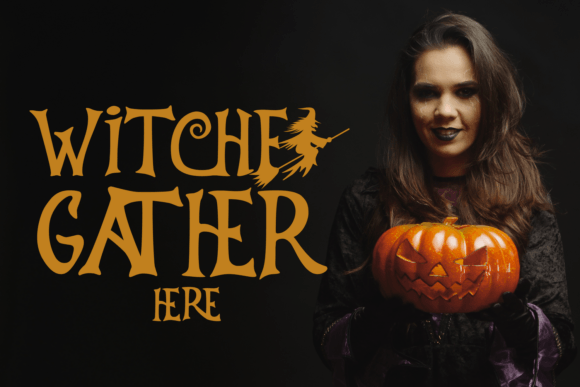 Halloween Emotions Font - Preview 3