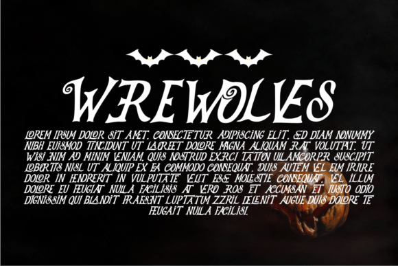 Halloween Emotions Font - Preview 5