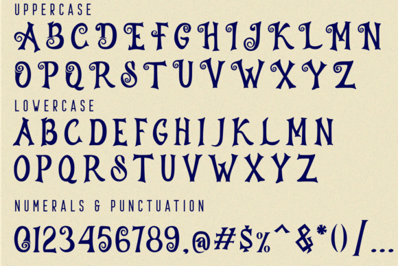 Halloween Emotions Font - Preview 6