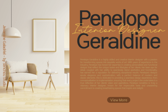 Jesamine Galadriel Font PNG with transparent background - Preview 6