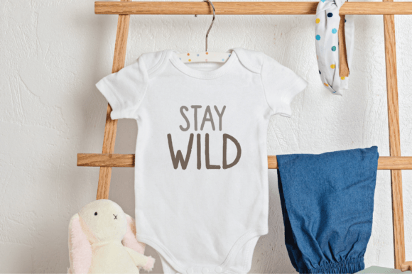 Kids Chalk Font PNG with transparent background - Preview 1