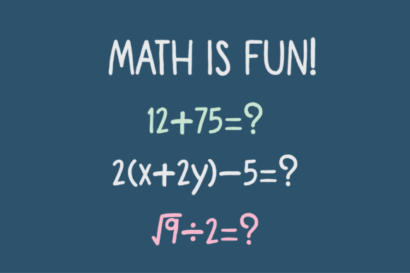 Kids Chalk Font - Preview 5
