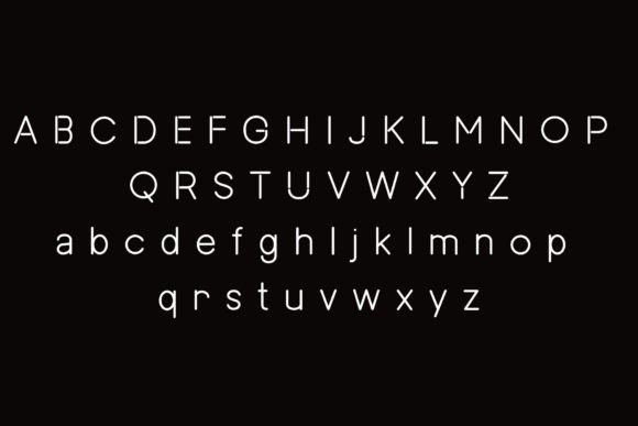 Modern Sky Font PNG with transparent background - Preview 6