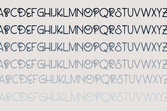 Parsonage Font PNG with transparent background - Preview 4